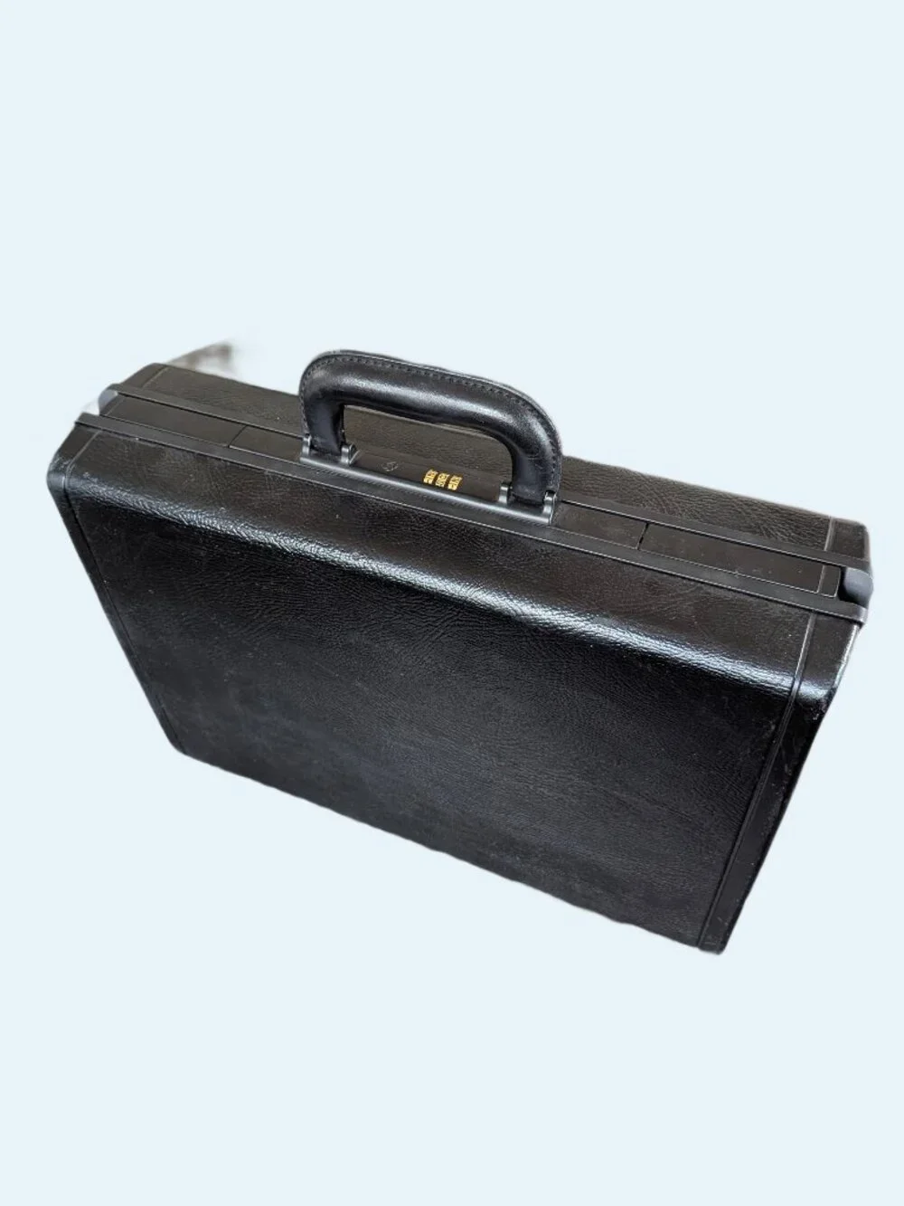 Vintage Samsonite Combo Lock Black Hardshell Briefcase